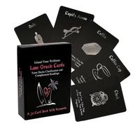 ZORVYN 54 Cartas Love Oracle - Baraja de Oráculo de Amor con Palabras Clave, Complemento para Cartas del Tarot, Predicción del Destino, Ideal para Principiantes y Expertos, Regalo Espiritual