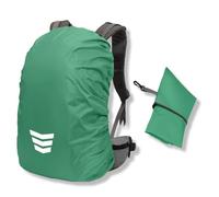 ZORVYN Funda Impermeable para Mochilas con 3 Bandas Reflectantes, Cubierta de Lluvia con Bolsa de Almacenamiento, Ideal para Mochilas Escolares, Senderismo, Camping, Viajes, Ciclismo (15L-25L)