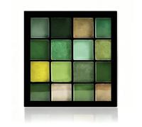 ZORVYN Paleta de Sombras de Ojos Verde Mate y Brillante - Maquillaje de Hada del Bosque para Carnaval, Halloween, Medusa o Disfraz de Pavo Real