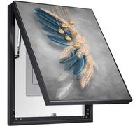 ZORZA Caja de medidor Vertical Pintura Decorativa,Caja Cuadro Electrico,Tapa para Cuadros de ocultación de Paneles eléctricos,Cubierta de decoración para Colgar en la Pared,A01,40x50cm/15.7x19.7inch