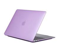 Zosakonc Carcasa rígida ultrafina a prueba de golpes para Apple MacBook Air de 13,3 pulgadas 2018 (A1932), color morado claro