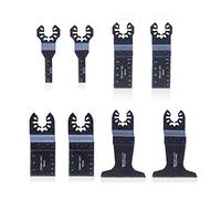 Zosenda 8 cuchillas universales de acero de alto carbono para corte de madera, cuchillas oscilantes de liberación rápida para Fein, Dremel, Bosch, Makita y Dewalt