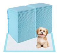 Zosenyer 100 Piezas Empapadores Perros y Cachorros, 33 × 45 cm Alfombrillas Higiénicas para Entrenamiento de Mascotas, Empapadores Cama Bebe Está Diseñada en 6 Capas, lo Que Puede Absorber