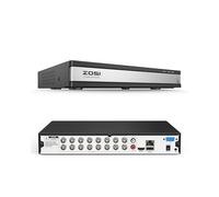 ZOSI 1080p 16CH H.265+ CCTV DVR Grabador de Vídeo para Kit Cámara de Vigilancia, Alarma de Movimiento, Acceso Remoto, Sin Disco Duro