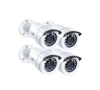 ZOSI 1080p 4pcs Cámara de Vigilancia Exterior para 2MP TVI DVR Kit de Cámaras de Seguridad, Visión Nocturna