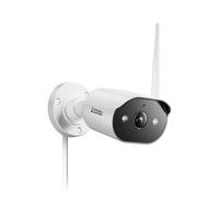 ZOSI 3MP Cámara de Vigilancia WiFi Exterior IP, Cámara Seguridad Adicional Grabador NVR WiFi 6, Detección de Persona, Visión Nocturna en Color, C302