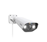 ZOSI 4K 8MP Cámara de Vigilancia PoE Exterior con Detección de Persona/Vehículo, Visión Nocturna Color, Alarma Sonora y Luminosa, Audio Bidireccional