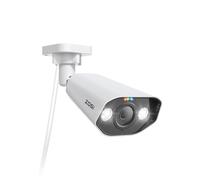 ZOSI 5MP Cámara Vigilancia Adicional PoE IP Exterior con Detección de Persona, Visión Nocturna en Color, Funciona con ZOSI Grabador NVR PoE