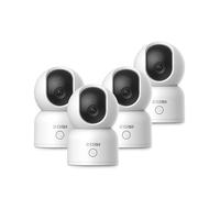 ZOSI C518 3MP Cámara Seguridad WiFi Interior 4pcs Cámara IP 2,4G/5G WiFi, Pan 355° Tilt 108°, Seguimiento de Movimiento, Vigilancia para Niño Anciano, Audio Bidireccional, Llamada con un Clic