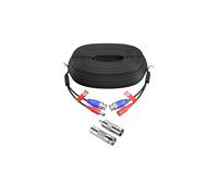 ZOSI Cable de Video y Alimentación 30 M /100 Pies BNC Extensión para CCTV Kit Cámaras Vigilancia Seguridad DVR de 960H/720P/960P/1080P (1 Pack Negro)