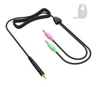 Zosvoses Cable GSP600 compatible con Sennheiser GSP 670, GSP 600, GSP 500, GSP 350, PC 373D, Game One, Game Zero, auriculares GSP 500 para Xbox One, PS4, PC, portátiles, smartphones, 6.5 pies