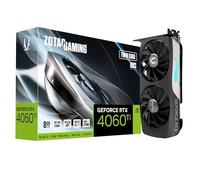 ZOTAC GAMING GeForce RTX 4060 Ti 8GB Twin Edge OC DLSS 3 8GB GDDR6 128-bit 18 Gbps PCIE 4.0 Tarjeta gráfica compacta para juegos, refrigeración avanzada IceStorm 2.0, iluminación SPECTRA RGB,