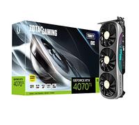 Zotac Gaming GeForce RTX 4070 Ti Trinity OC DLSS 3 12GB GDDR6X 192-bit 21 Gbps PCIE 4.0 Tarjeta gráfica para Juegos, refrigeración Avanzada IceStorm 2.0, iluminación RGB Spectra 2.0, ZT-D40710J-10P