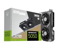 ZOTAC Gaming GeForce RTX 5050 Twin Edge OC DLSS 4 8GB GDDR6 128-bit 20 Gbps PCIE 5.0 Tarjeta gráfica para juegos, tarjeta compacta preparada para SFF, ZT-B50500H-10A