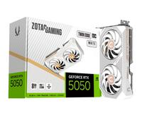 Zotac Gaming GeForce RTX 5050 Twin Edge OC Nvidia 8GB GDDR6 Reflex 2 RTX AI DLSS4 Blanco