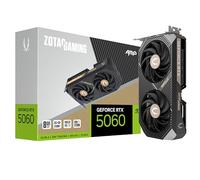 ZOTAC Gaming GeForce RTX 5060 AMP DLSS 4 8GB GDDR7 128-bit 28 Gbps PCIE 5.0 Tarjeta gráfica para Juegos, refrigeración IceStorm 2.0, ZT-B50600F-10M