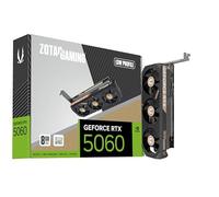 ZOTAC Gaming GeForce RTX 5060 - Tarjeta gráfica para juegos, DLSS 4, 8 GB, GDDR7, 128 bits, 28 Gbps, PCIE 5.0, tarjeta compacta de perfil bajo lista para SFF, ZT-B50600L-10A