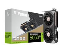 ZOTAC Gaming GeForce RTX 5060 Ti 8GB AMP DLSS 4 8GB GDDR7 128-bit 28 Gbps PCIE 5.0 Tarjeta gráfica para juegos, refrigeración IceStorm 2.0, iluminación LED blanca, ZT-B50610F-10M