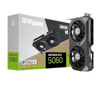 ZOTAC Gaming GeForce RTX 5060 Twin Edge OC DLSS 4 8GB GDDR7 128-bit 28 Gbps PCIE 5.0 Tarjeta gráfica para Juegos, Tarjeta compacta preparada para SFF, ZT-B50600H-10M