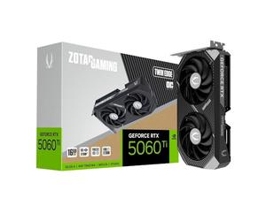 ZOTAC VGA RTX 5060TI 16 GB Twin Edge OC GDDR7 Tarjeta Gráfica