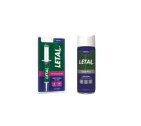 Zotal LETAL® Pack Insecticida Gel cucarachas+ Laca Plus insecticida Larga persistencia | Pack contra los Insectos en Formato Gel y Laca | Insecticida de acción rápida