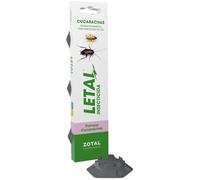 ZOTAL LETAL Trampa Cucarachas - Gel Insecticida con Imidacloprid | Control Prolongado Interior y Exterior | Eliminación Total de Colonias | Bandeja Lista para Usar