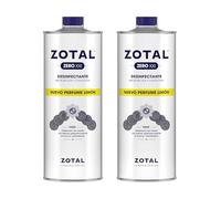 ZOTAL ZERO - Desinfectante Microbicida Limón | Limpieza Profunda | Uso Profesional y Doméstico | Aroma Fresco (2 Unidades - 2 Litros Total)