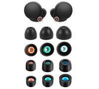 Zotech 6 pares de almohadillas de silicona y espuma viscoelástica para Sony WF-1000XM4 / WF-1000XM3 (3 pares de silicona y 3 pares de espuma) S/M/L