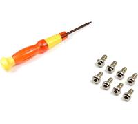 Zotech 8 tornillos de repuesto + destornillador para kit de herramientas para Monster Beats by Dr. Dre Studio3.0 / Studio 2.0 / Studio 1.0 / Diadema inalámbrica para auriculares