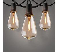 ZOTOYI 7.5 Metros Guirnaldas Luminosas de Exterior, ST38 Luces de la secuencia del jardín al aire libre con 12+1 Filamento LED Bombillas, IP65 Impermeable Perefcto para Jardín Trasero Fiesta Patio