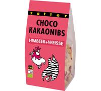Zotter Schokoladen Bio Choco Nibs - Frambuesa y Chocolate Blanco - 100 g Zotter Schokoladen