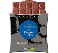 Zotter Schokoladen Cuadratura del Círculo Bio - Chocolate con Leche 50% con Azúcar de Dátiles - 70 g Zotter Schokoladen