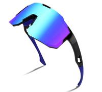 ZOUBEQI Gafas Polarizadas para Bicicleta, Gafas de Sol Deportivas para Hombre y Mujer, Gafas Ciclismo Hombre, UV 400 Gafas de Sol Deportivas para Actividades al Aire libre Carreras Ciclismo Esquí