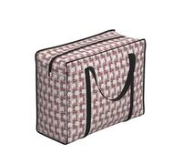 Zouey Bolsas de compra reutilizables y plegables, bolsas de lavandería portátiles con cremallera y asa resistente, All My Besties Are Westies.