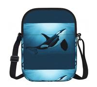 Zouey El bolso de hombro Dreamer Orca, de poliéster, bandolera con cremallera - Bolso para mujer