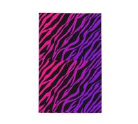 Zouey Paños de Cocina absorbentes con diseño de Rayas de Cebra, Color Rosa y Morado, 41 x 66 cm