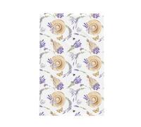 Zouey Paños de Cocina absorbentes de Estilo provenzal rústico y Bonito Color Lavanda, 41 x 66 cm.