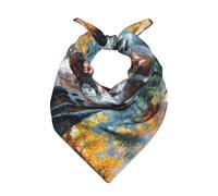 Zouey Pañuelos para mujer o hombre, diadema cuadrada, pañuelo para la cabeza, bufanda para azafata, indios nativos americanos, caballos