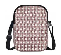 Zouey Todas mis mejores amigas son Westies, bolso de hombro de poliéster, bolso cruzado con cremallera - Bolso para mujer