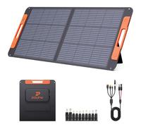 ZOUPW Panel solar portátil de 100 vatios con guía de ángulo solar, 23.5% de argador solar plegable para Jackery 300/500/1000V2 y Anker Solix, IP67 impermeable energía fuera de la red para