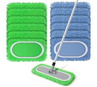 Zourglow 12 Piezas Recambio Mopa para Swiffer, Microfibra Repuesto Kit
