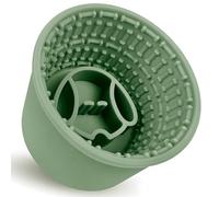 ZOURYNUA Tazones de comida lenta para perros, cuencos de silicona para comida de perros para razas medianas y grandes, diseño antideslizante con ventosas, ralentiza la velocidad de alimentación de las