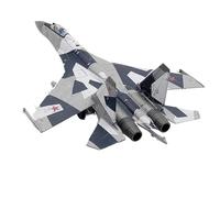 ZOUSANG Decorate Airplane 1/100 for SU-35 Su35 Fighter Jet aleación avión Militar Modelo simulación Escala avión Modelo estático for Collection or Gift (Color : Su35 Grey)