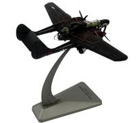 ZOUSANG Decorate Airplane 1/144 For USAF Black Widow P-61B P61 Aircraft Airplane Static Model Highly Restored Military Aircraft for Collection or Gift