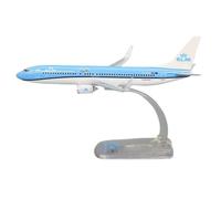 ZOUSANG Decorate Airplane 1/200 for Ryan Air B737 avión Modelo ensamblar ABS avión simulación Aviones a Escala for Collection or Gift (Color : KLM Air B737)