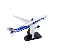 ZOUSANG Decorate Airplane 1/400 For Air National Airlines 330 A330-200 N819CA Plane Model Alloy with Lading Gear Aircraft Display for Collection or Gift