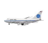 ZOUSANG Decorate Airplane 1/400 for avión Pan Am B747 EW474S004 747SP N538PA Clipper Modelo de avión de la Gran República for Collection or Gift
