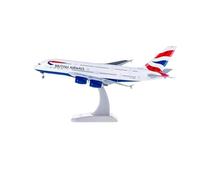 ZOUSANG Decorate Airplane 1:400 for Aviones Air British A380, Modelo de avión de Metal Fundido a presión, avión a Escala de simulación for Collection or Gift