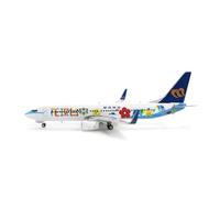 ZOUSANG Decorate Airplane 1:400 for Aviones Mandarin Airlines B737-800, Modelo de Aviones, aerolíneas, Modelo estático de avión de Metal Fundido a presión for Collection or Gift