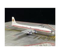 ZOUSANG Decorate Airplane 1:400 for Egypt Air Airlines Ilyushin Il-18 Modelo de SU-AOY Aviones de aleación Modelo de avión a Escala for Collection or Gift